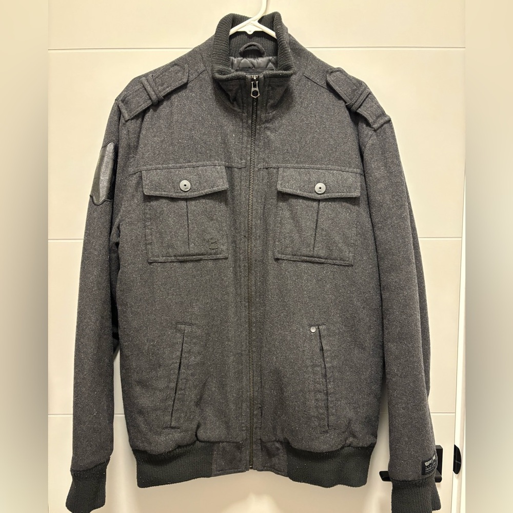 Large Black Fox Coat